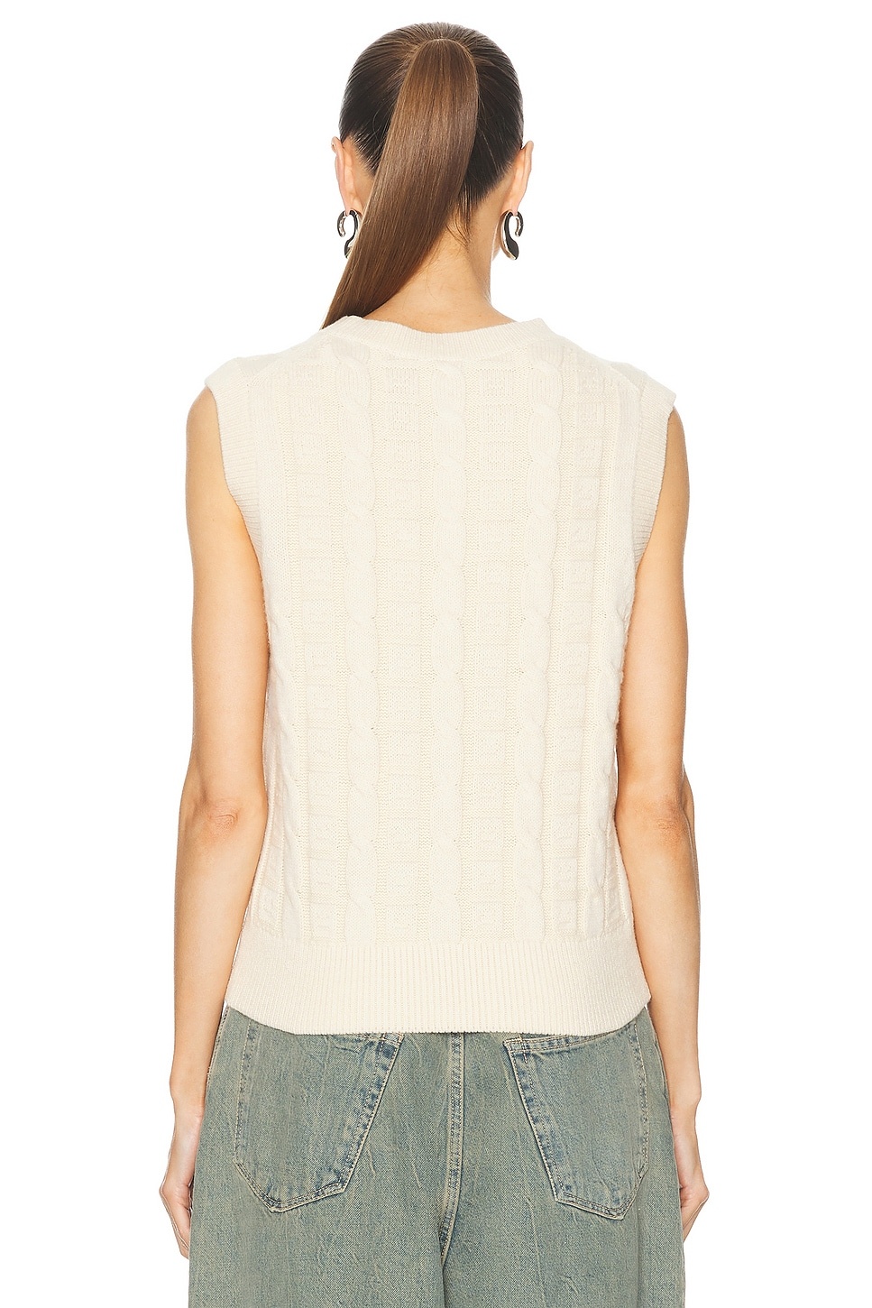 Face Knit Vest - 4