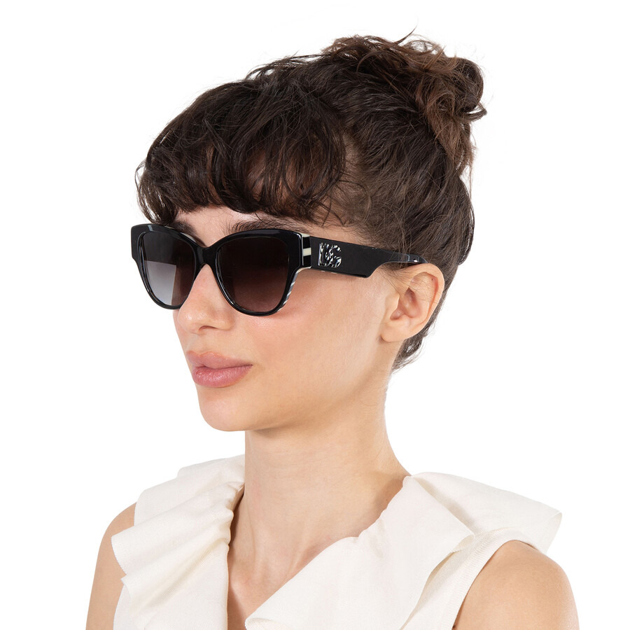 Dolce and Gabbana Grey Butterfly Ladies Sunglasses DG4449 3372/P 54 - 2