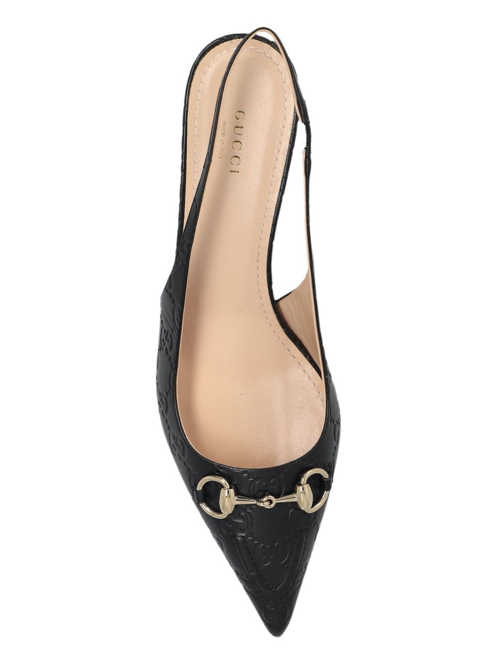 45mm Horsebit slingback pumps - 6