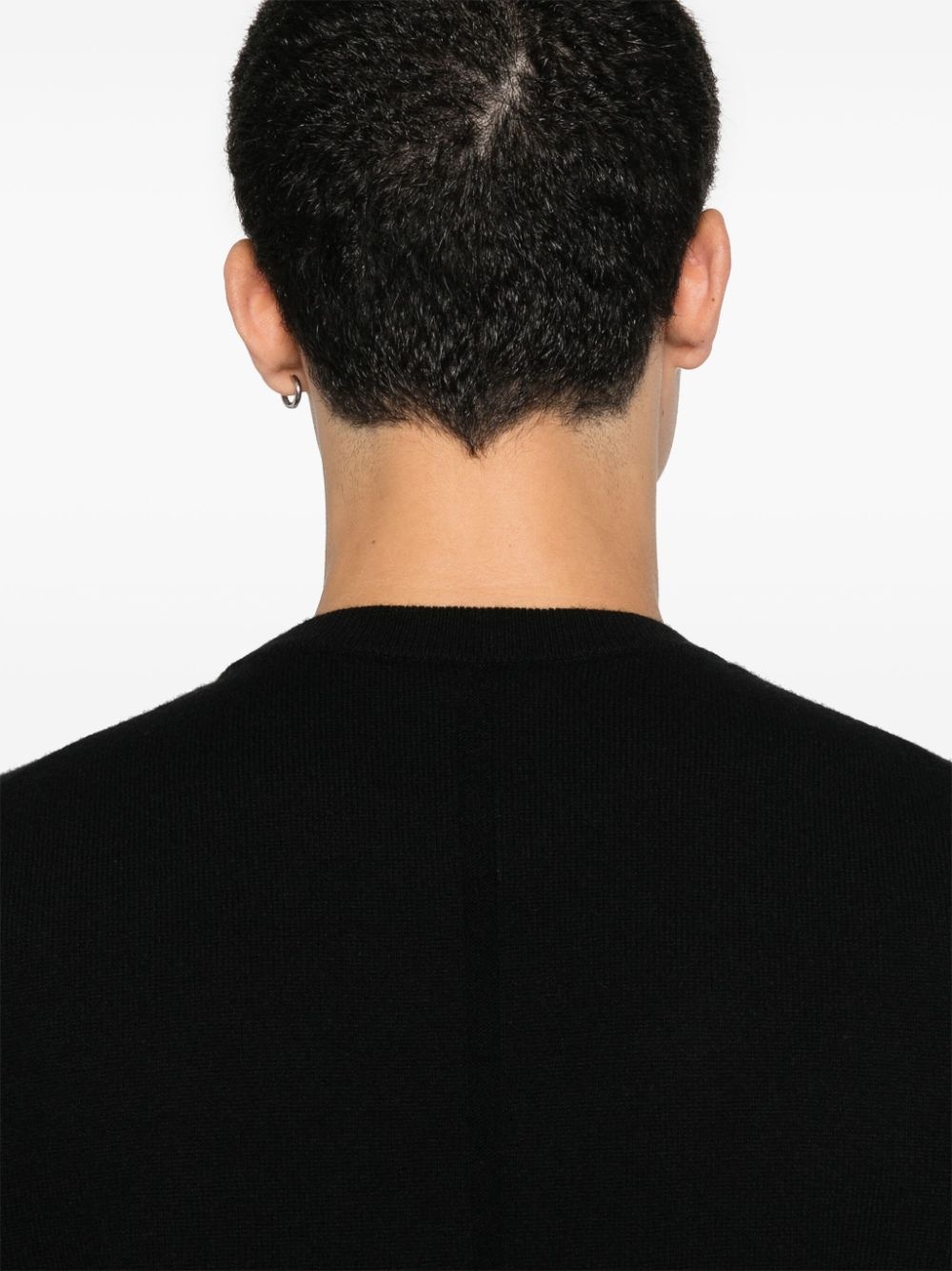 crew neck cashmere sweater - 5