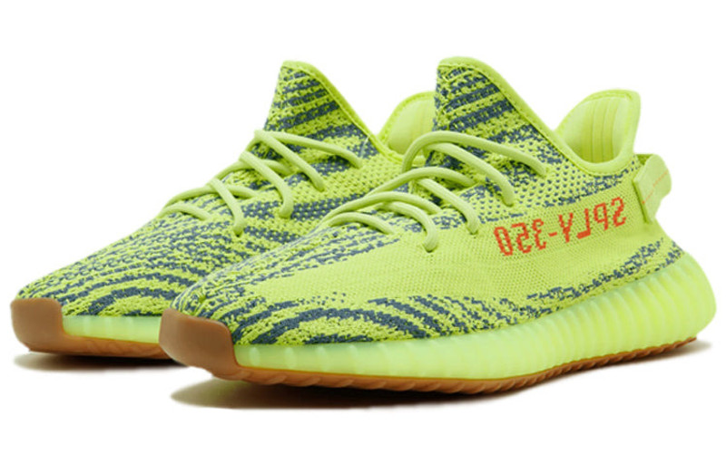 YEEZY adidas Yeezy Boost 350 V2 'Semi Frozen Yellow' B37572 outlook