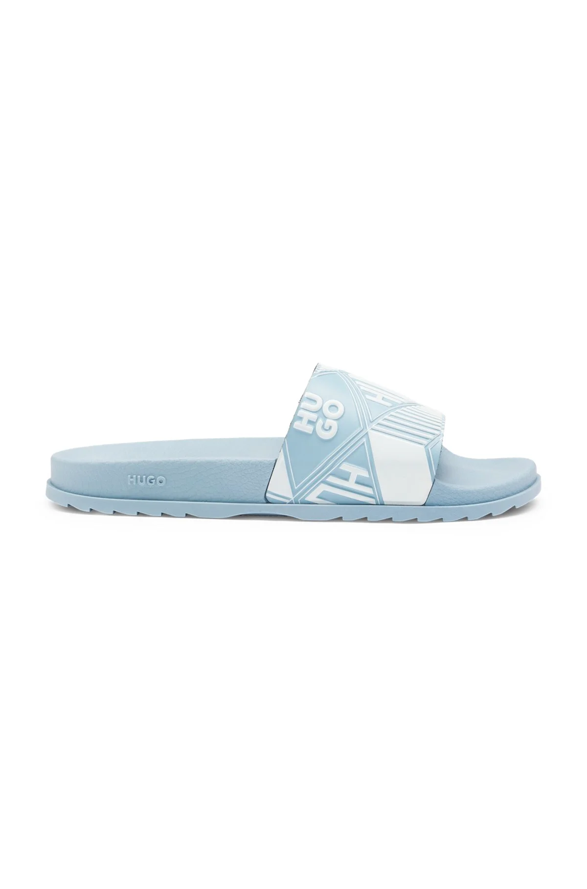 ITALIAN-MADE SLIDES WITH MIXED LOGOS - 1
