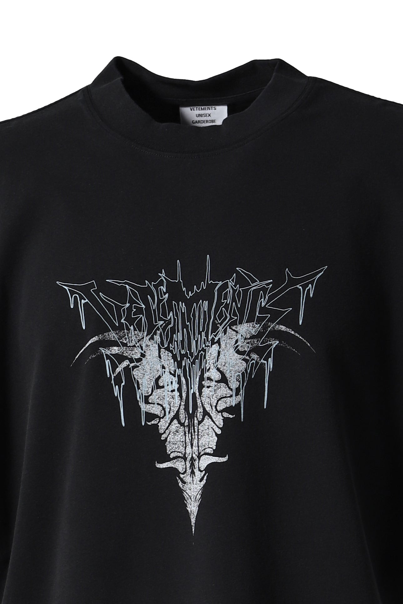 BONE V REGULAR T-SHIRT / BLK - 7