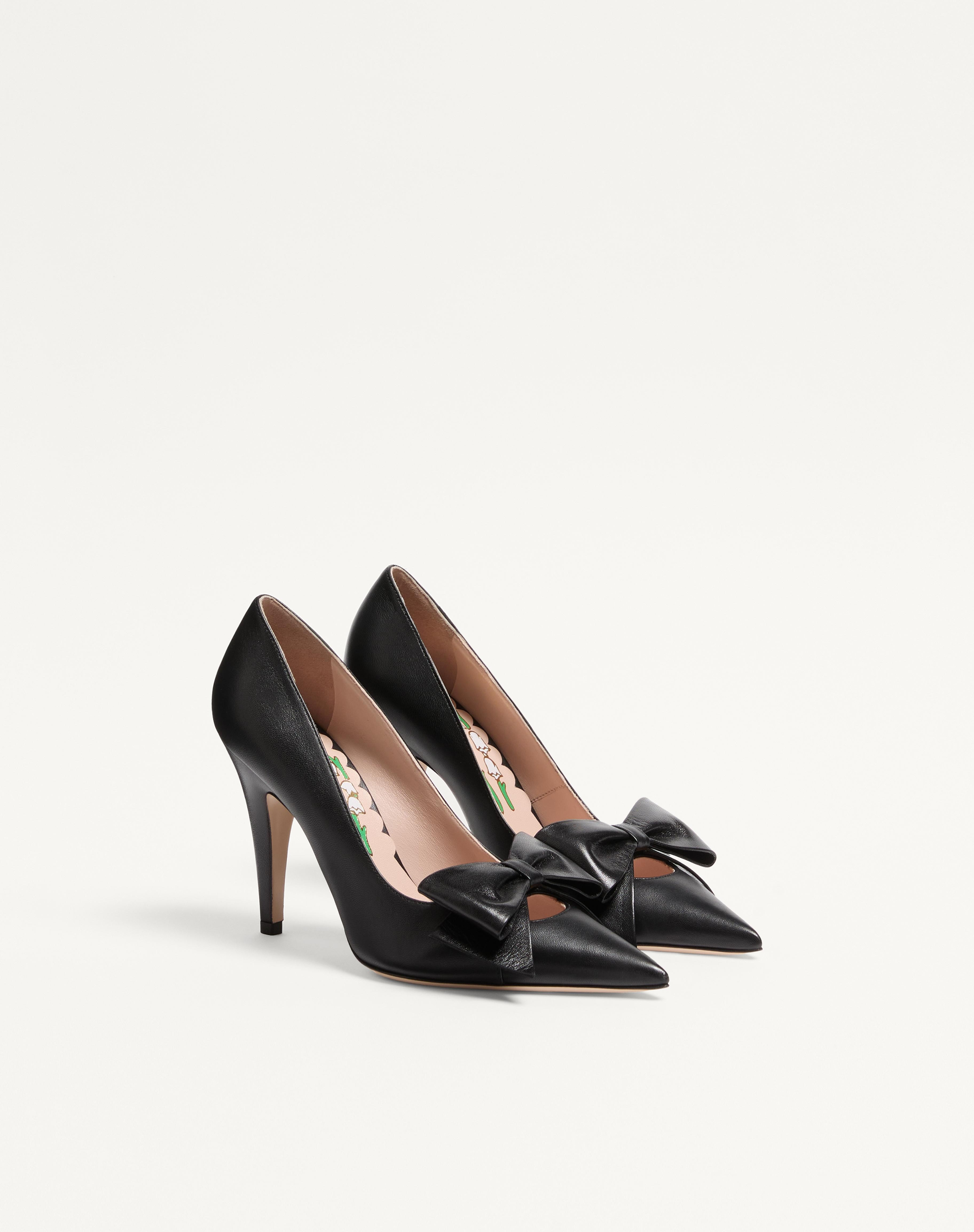 BOWOW PUMPS IN KIDSKIN 100MM - 3