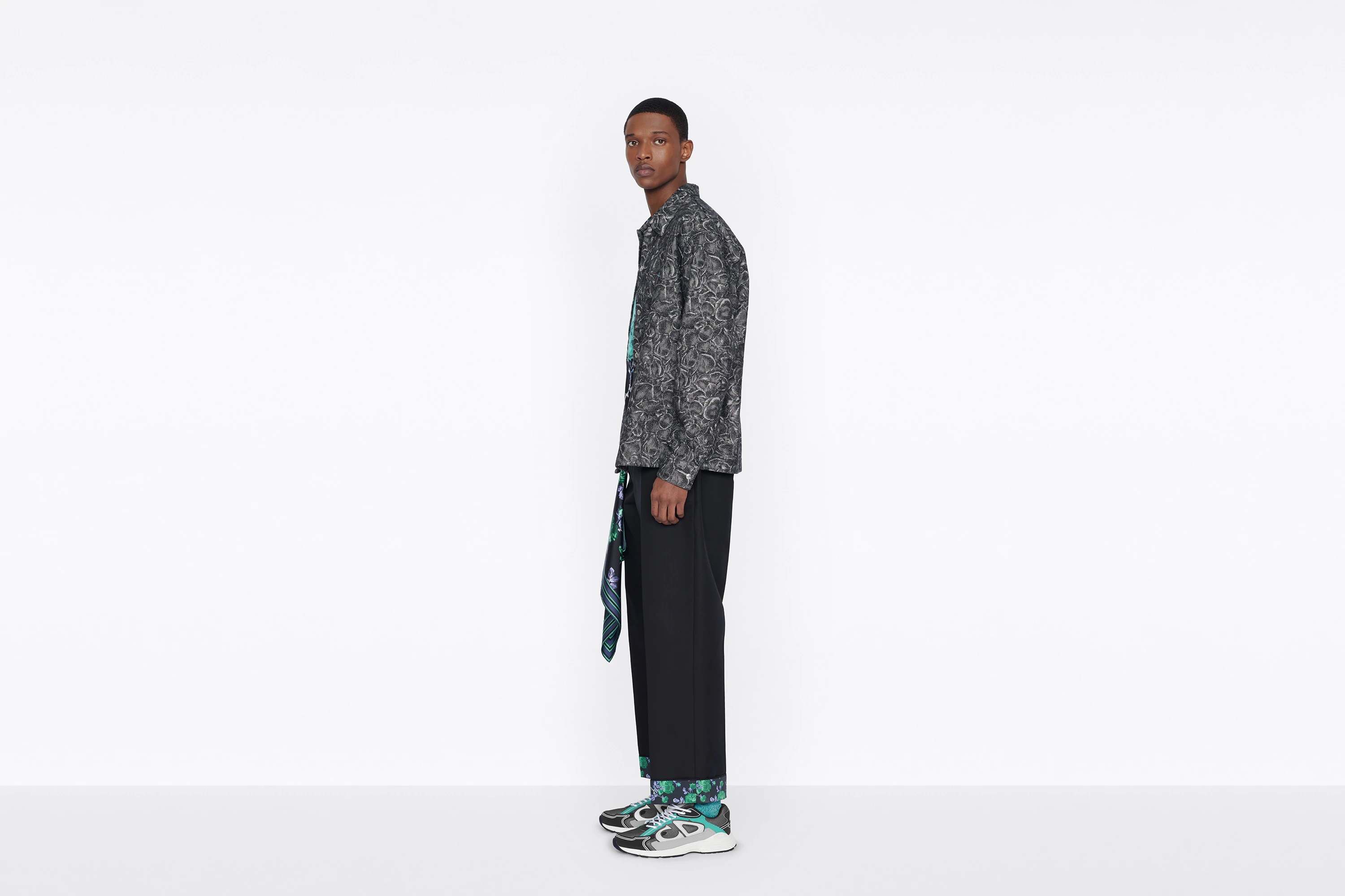 Dior Jardin Cuffed Chinos - 6