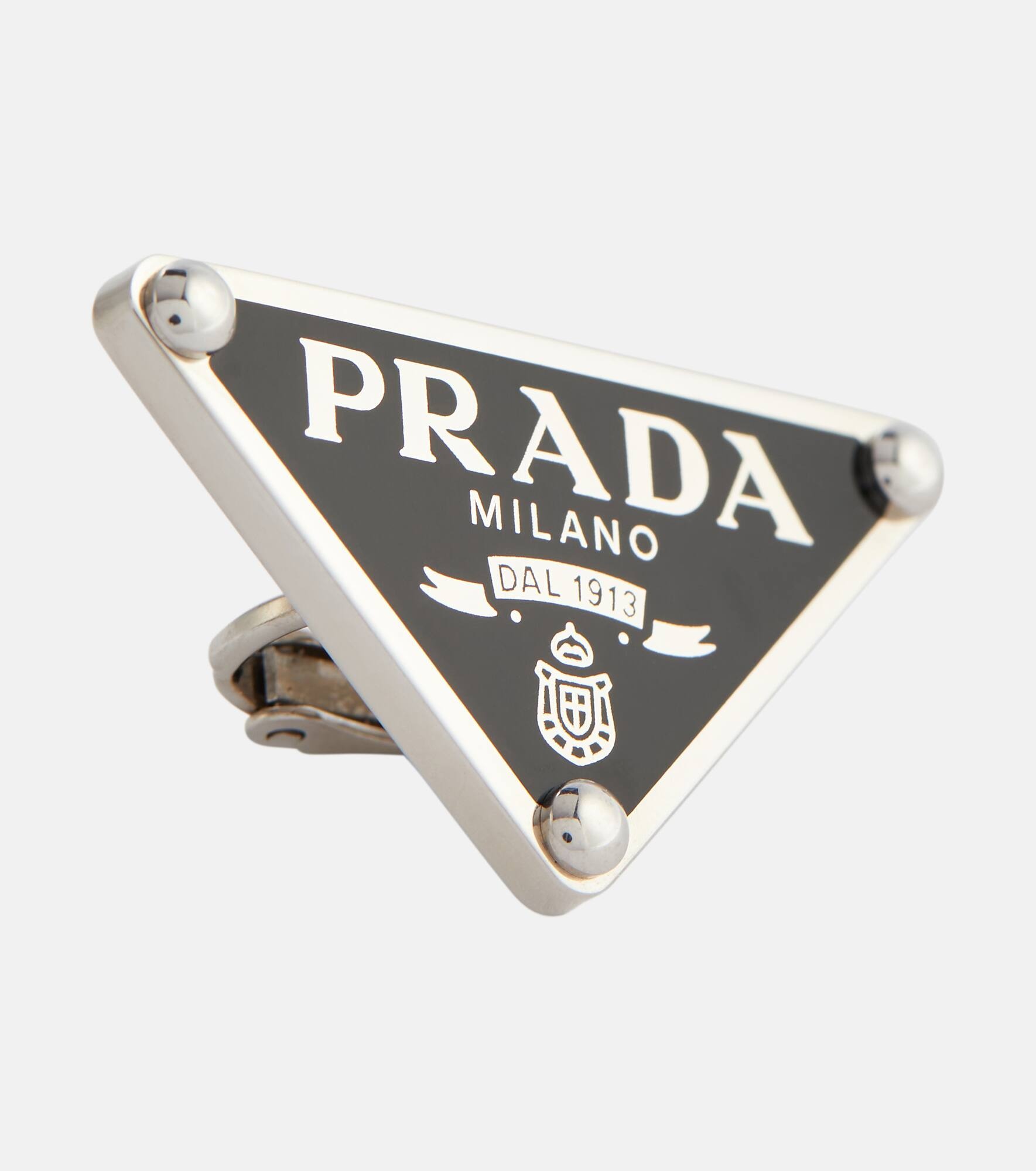 Logo clip-on single earring - 4