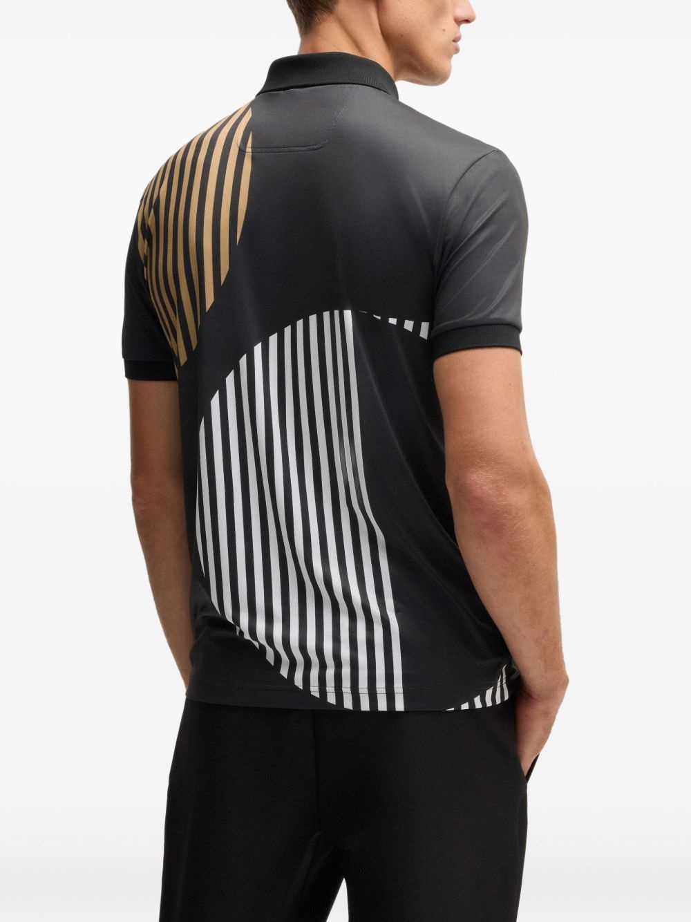 printed polo shirt - 4
