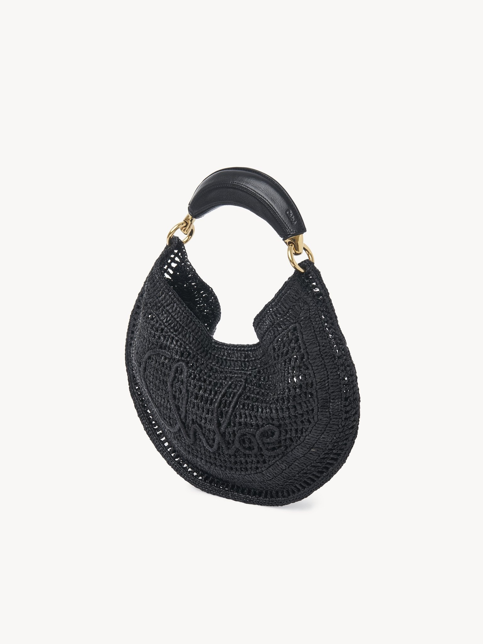 SUMMER BANANA HOBO BAG IN RAFFIA - 3