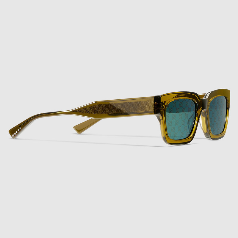 GUCCI Rectangular frame sunglasses outlook