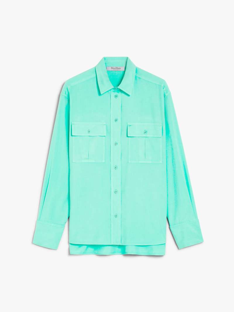 AFFETTO1234 Silk shirt - 1