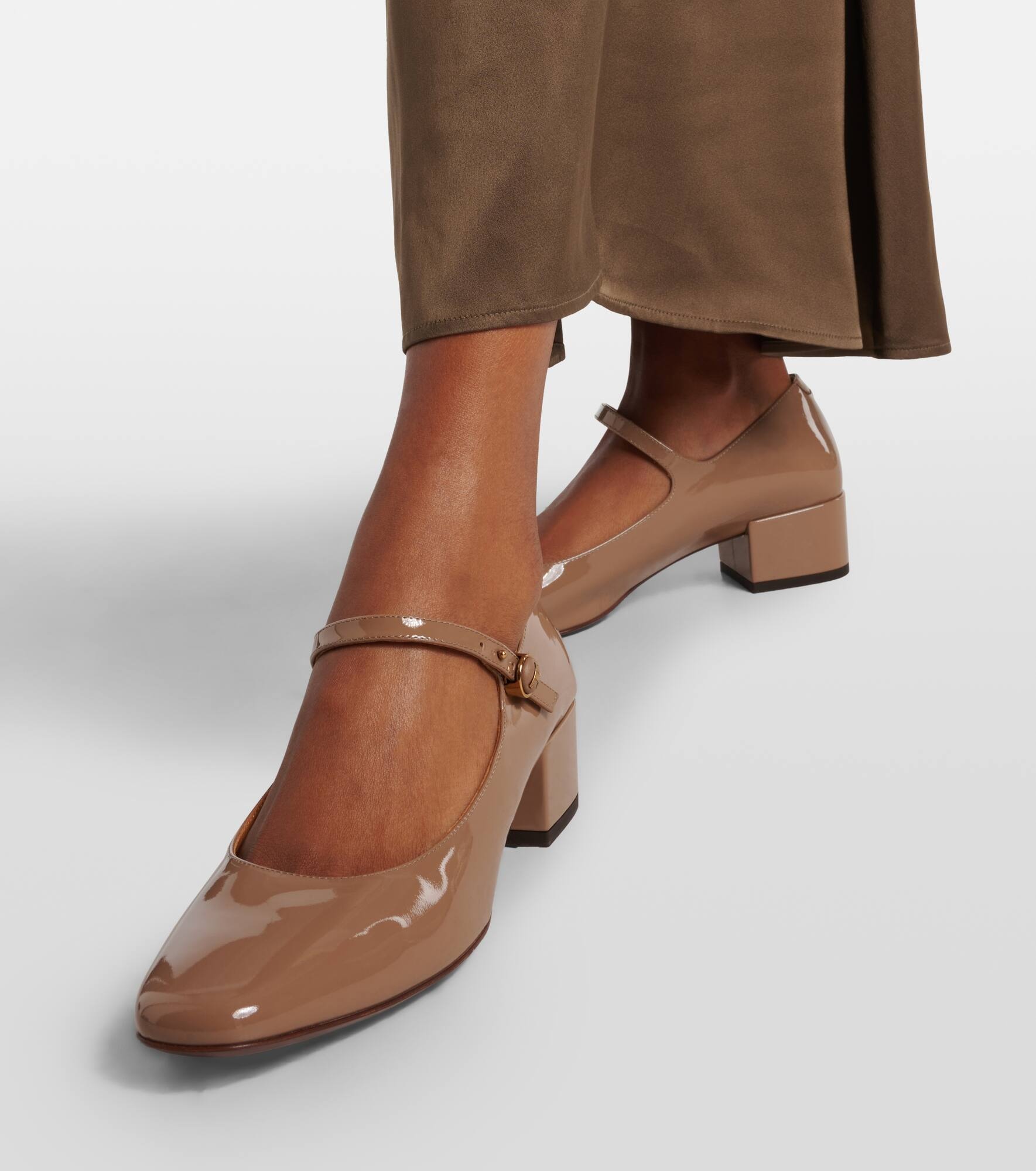 Patent leather Mary Jane pumps - 7