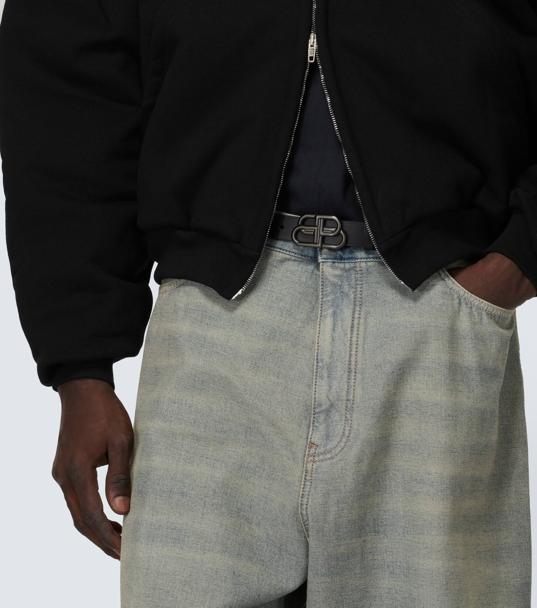 BB leather belt - 3