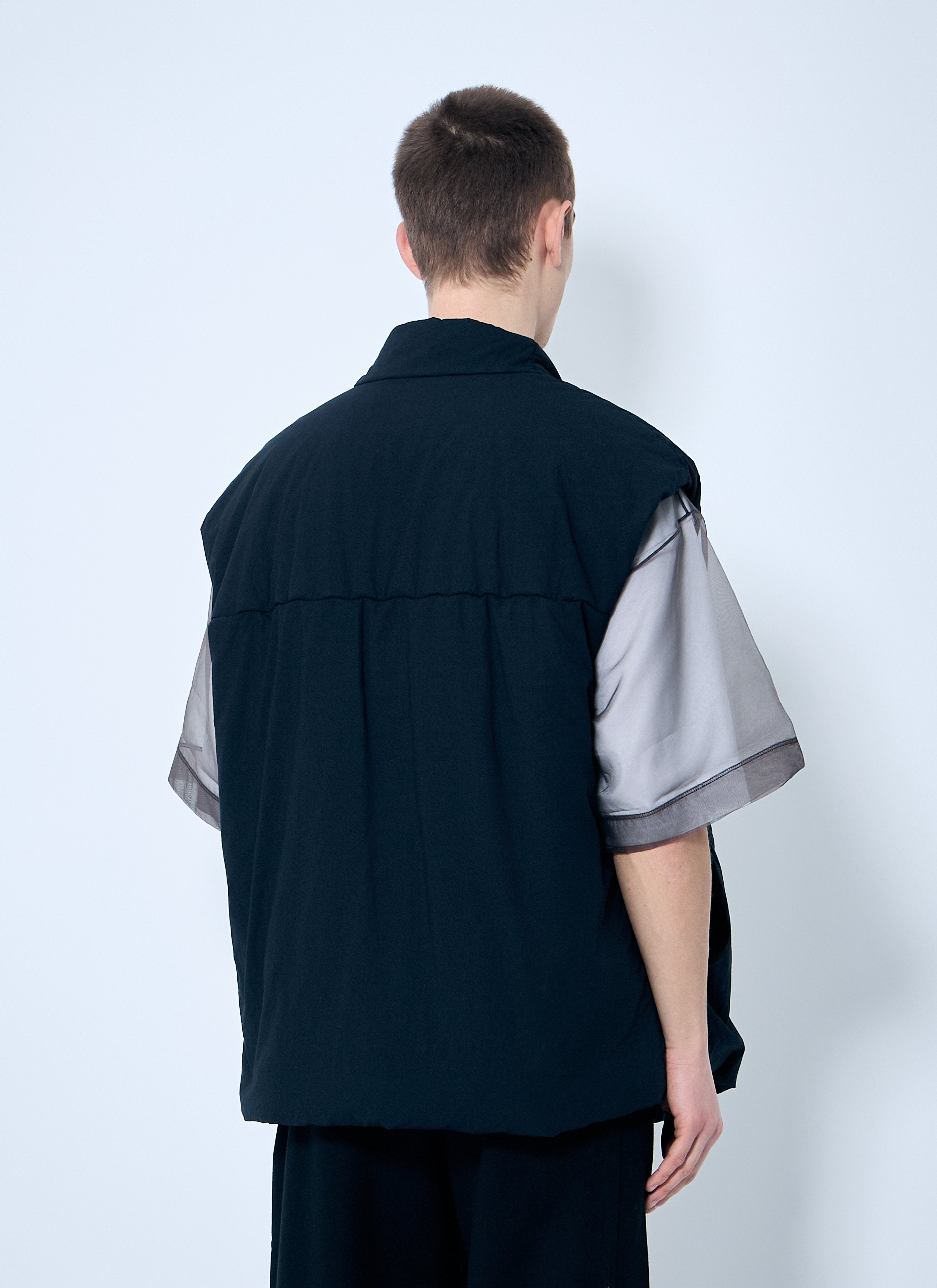 Dries Van Noten Men Padded Gaber Vest - 4