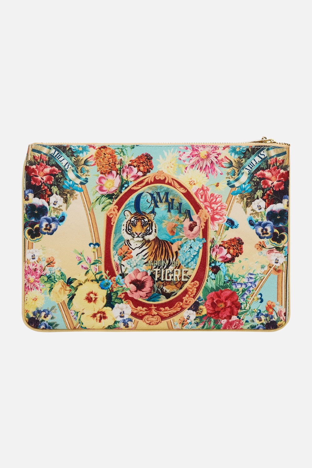 SMALL CANVAS CLUTCH - 3