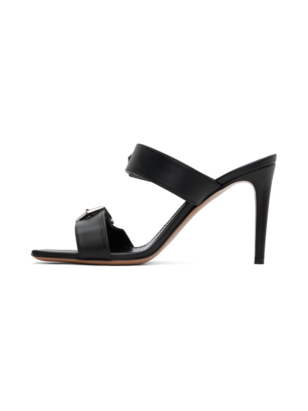 Black Ursula 85 Mules - 3