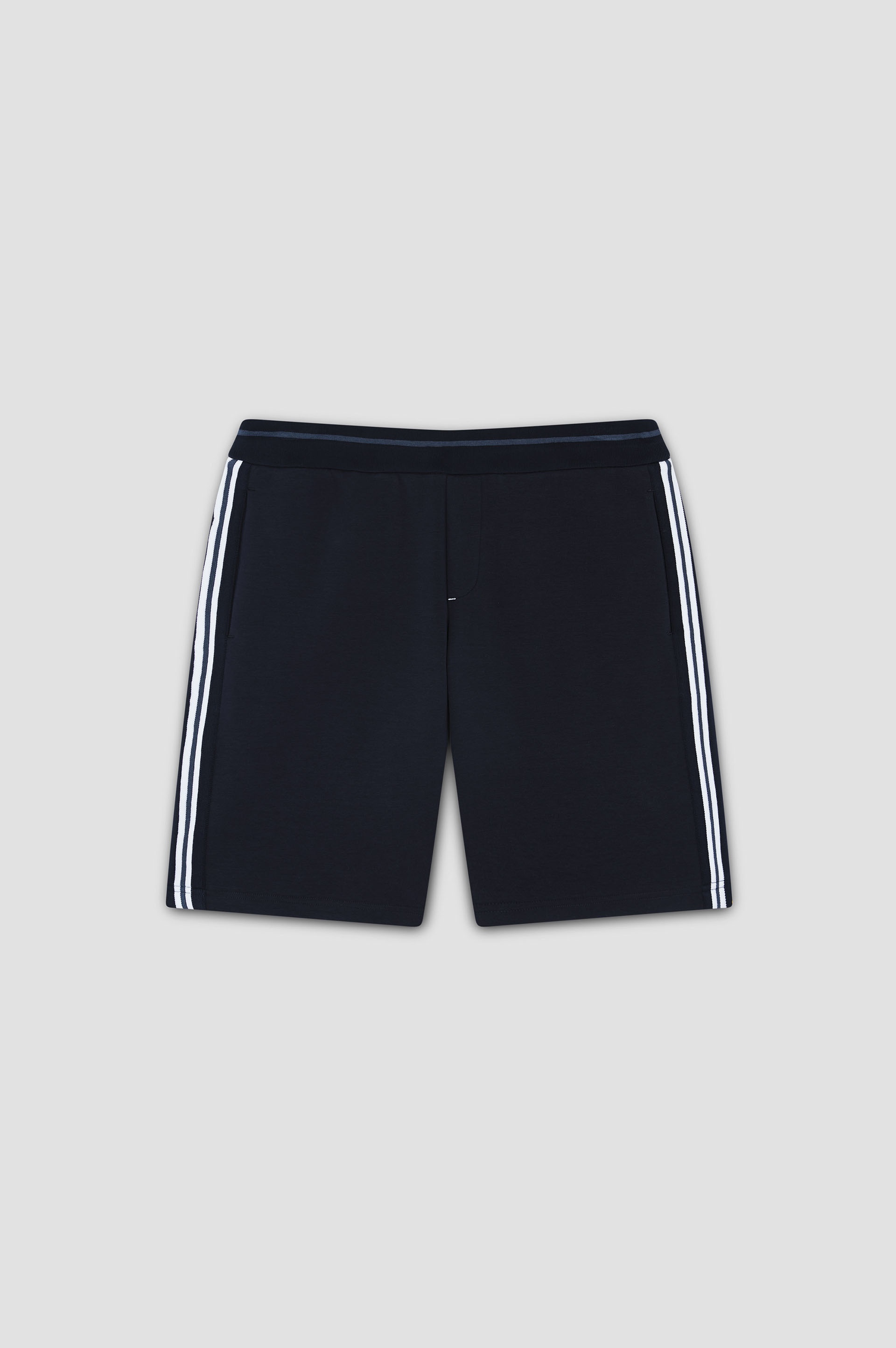 X-SOFT FLEECE SPORTS BERMUDA WITH STRIPED DETAILS - 1