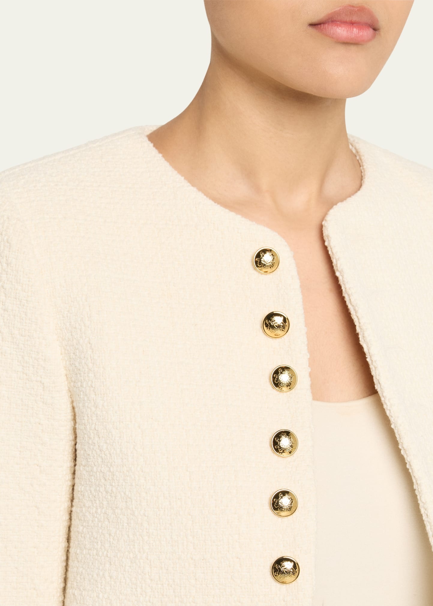 Patti Open-Front Short Jacket - 5