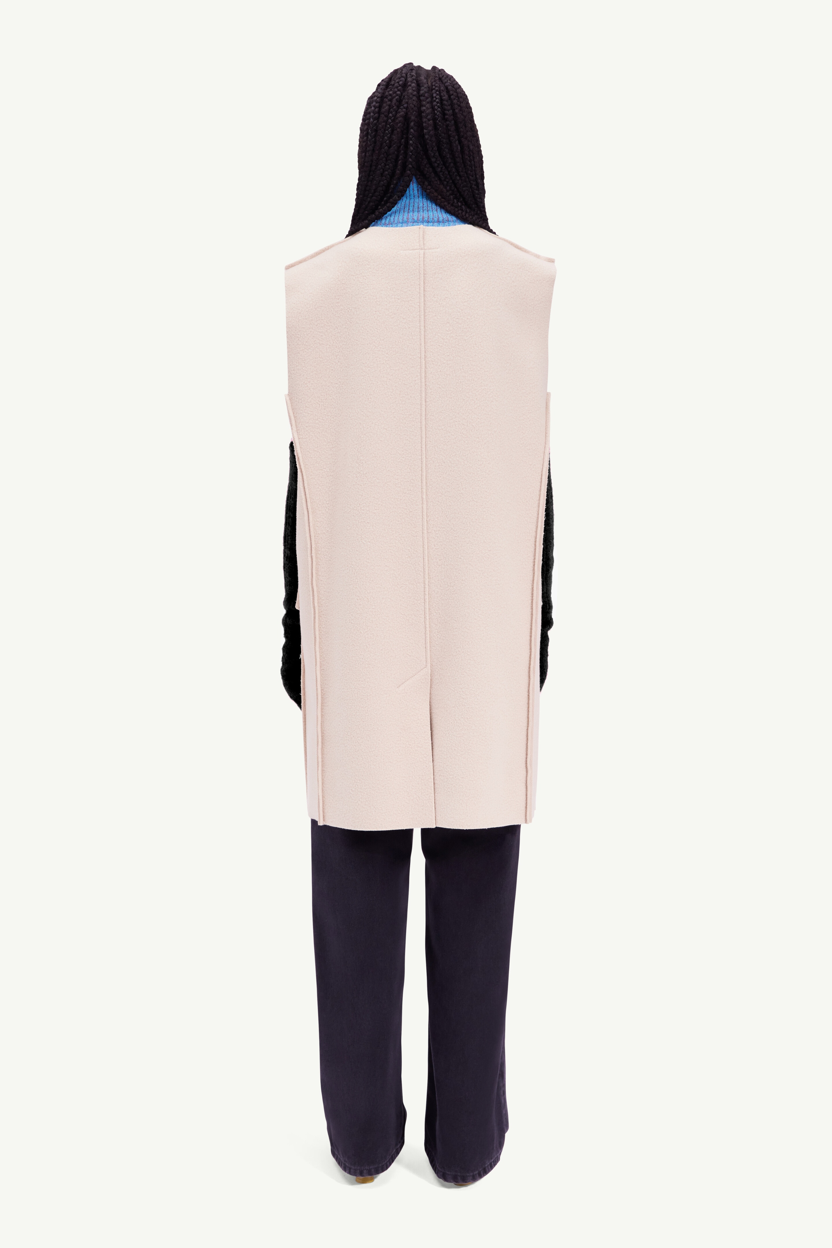 Wool sleeveless dress - 4