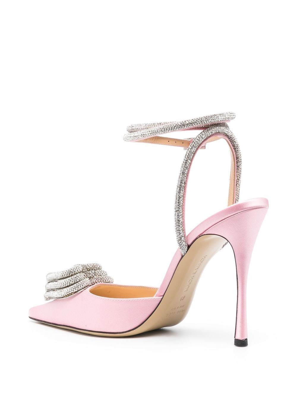 Triple Heart crystal-embellished pumps - 3
