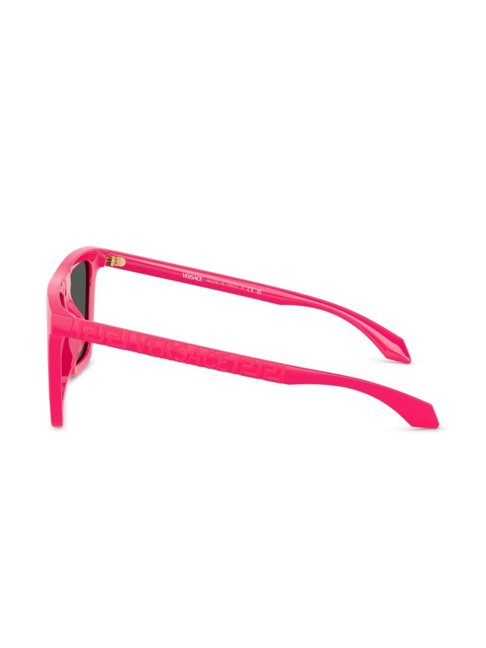 Greca-detail square-frame sunglasses - 3