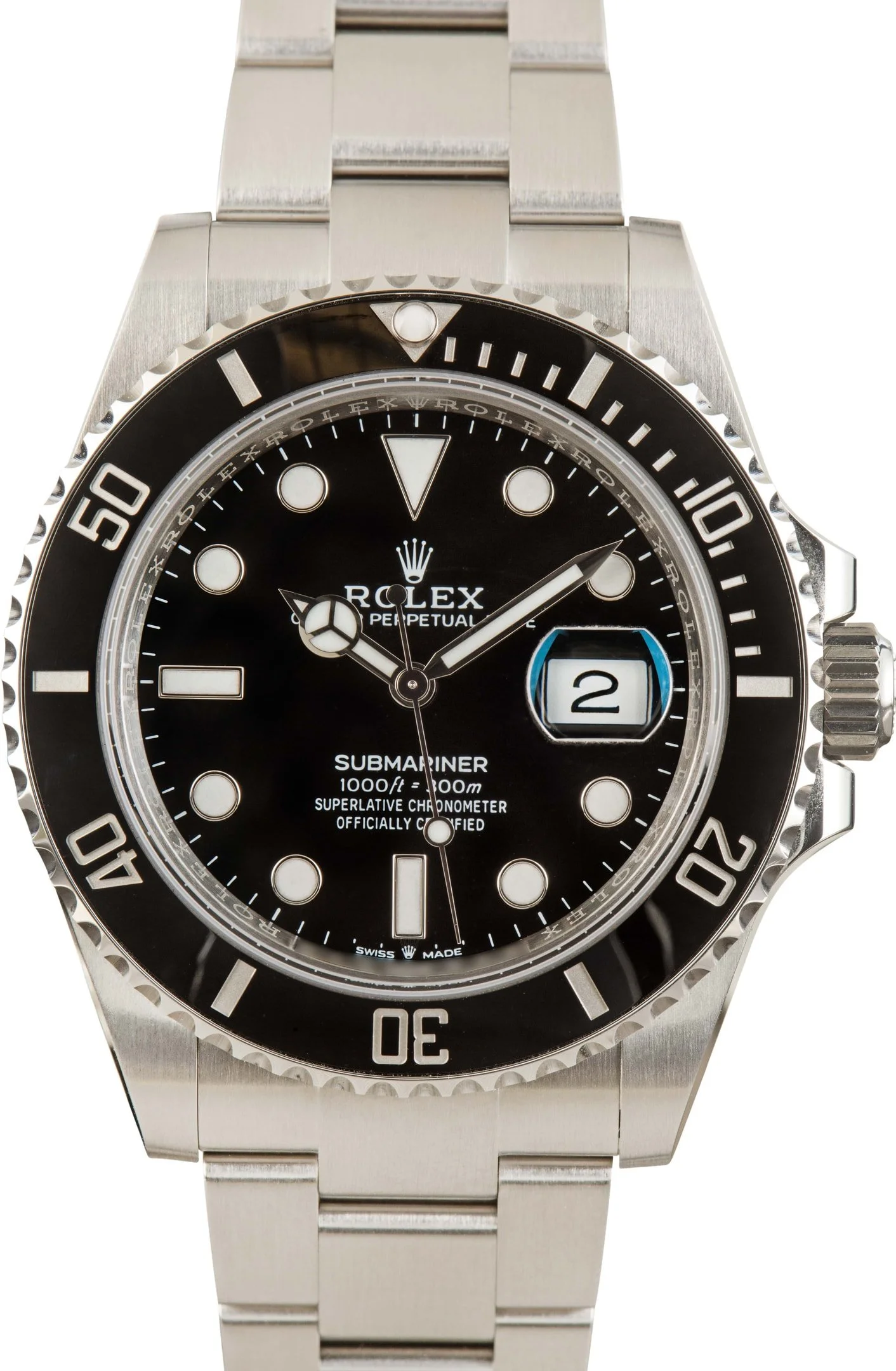 Rolex Submariner Stainless Steel 126610 Black Dial - 1
