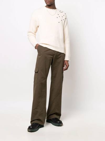 DSQUARED2 Ants rib-knit jumper outlook