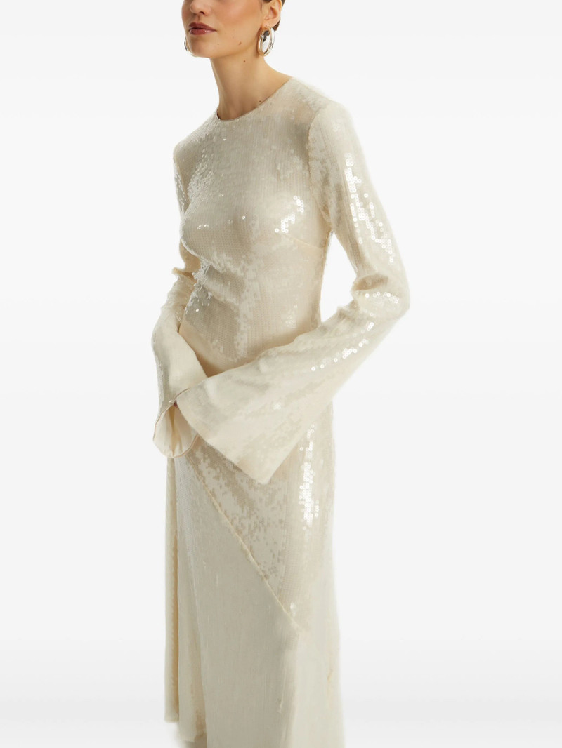 ROTATE Rotate Sequin-embellished Maxi Dress outlook