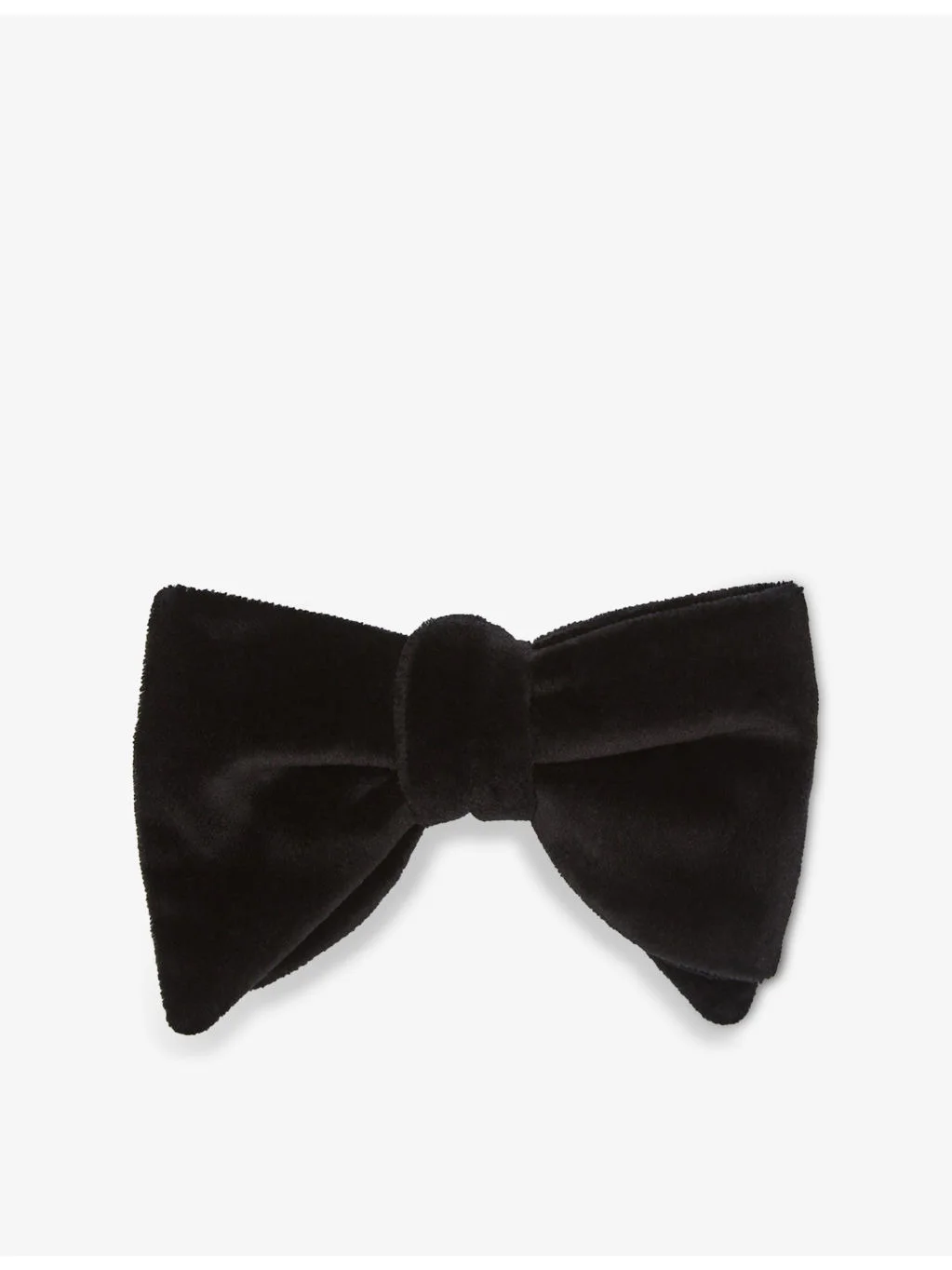 Hike Double-Layered Velvet Bow Tie - 1