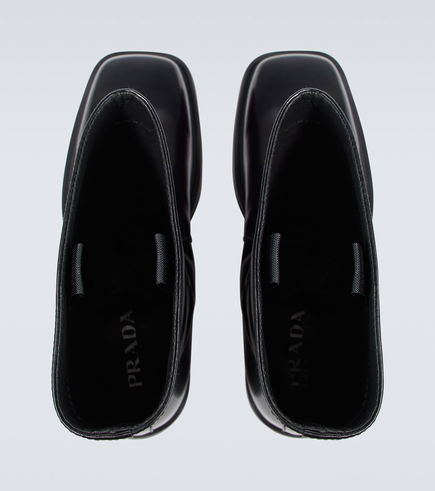 Brushed leather Chelsea boots - 4