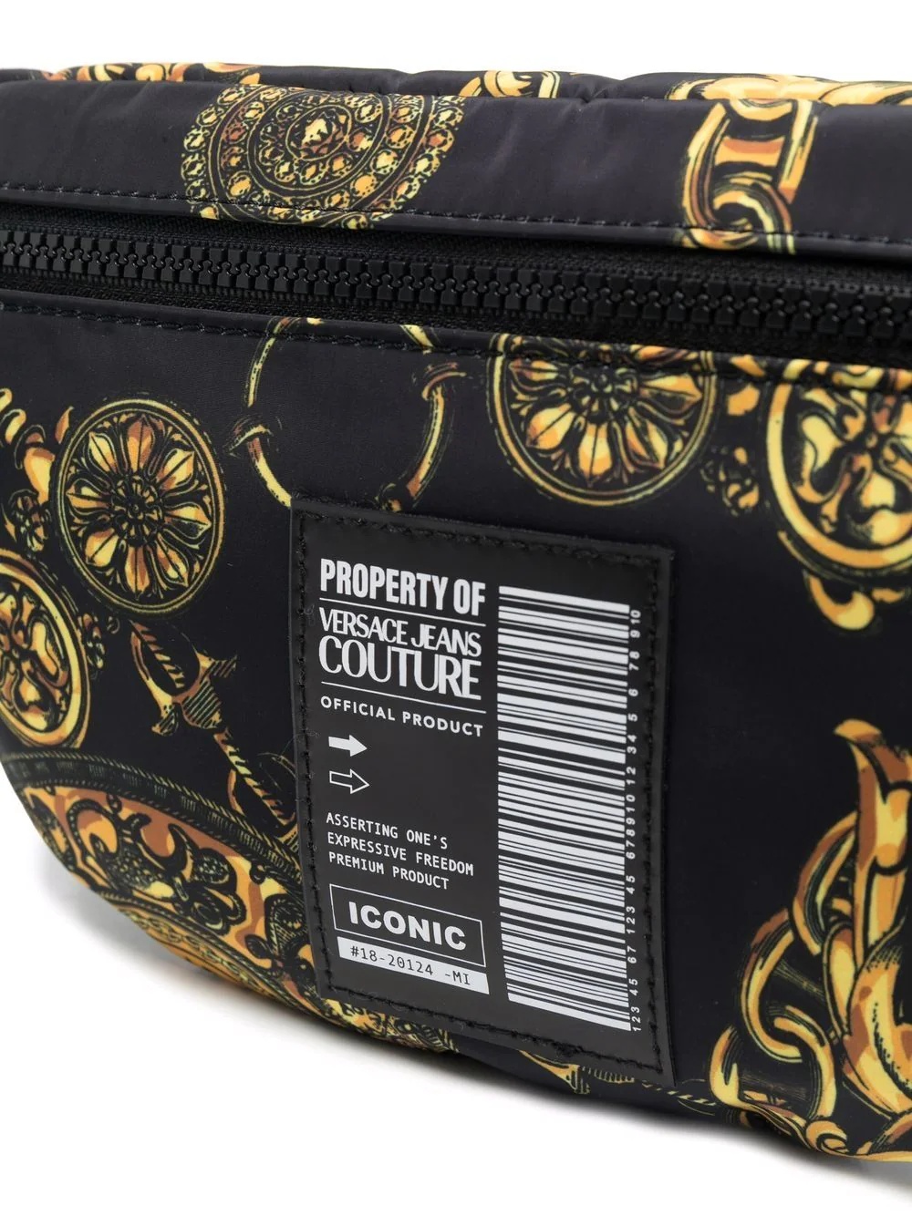 Regalia Baroque print belt bag - 4