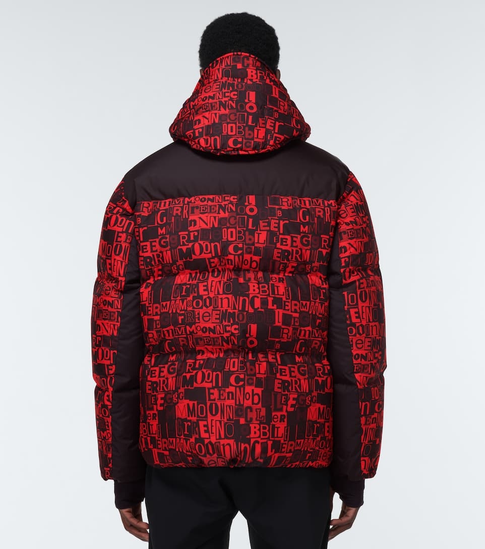 Mazod printed down ski jacket - 4