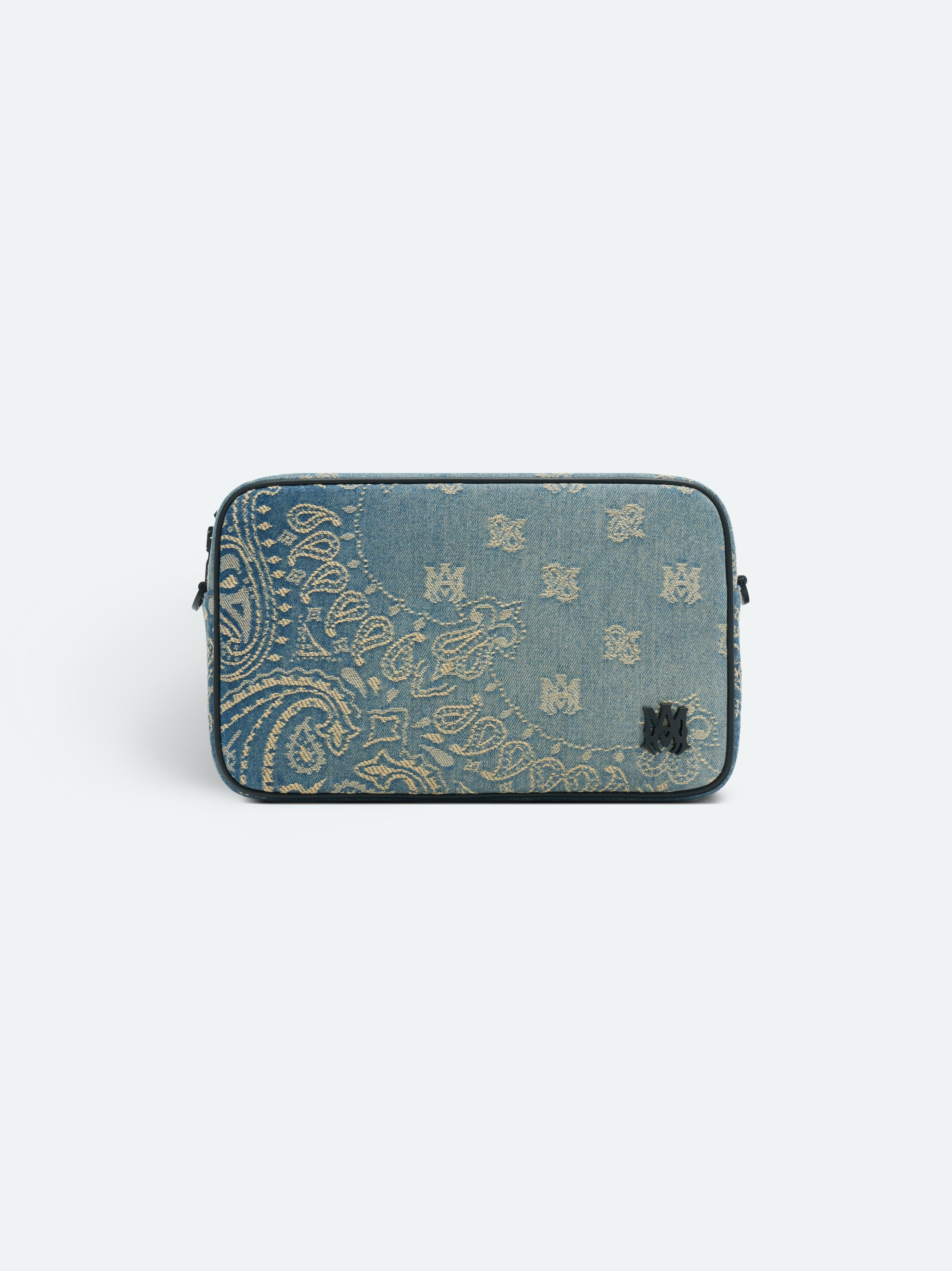 DENIM BANDANA JACQUARD CAMERA CASE - 1