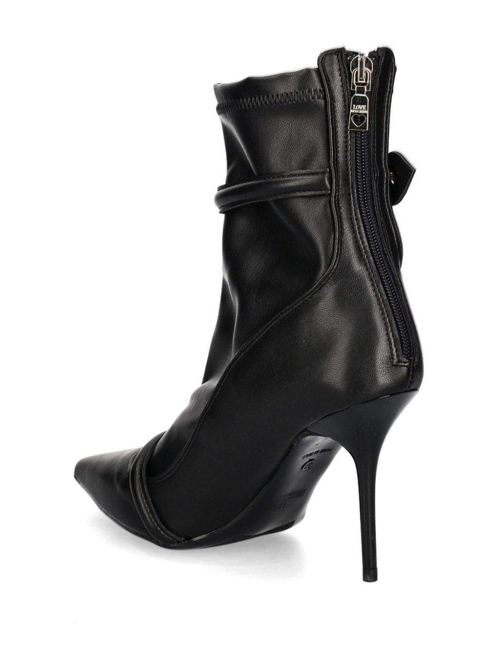 90mm zip-up boots - 3