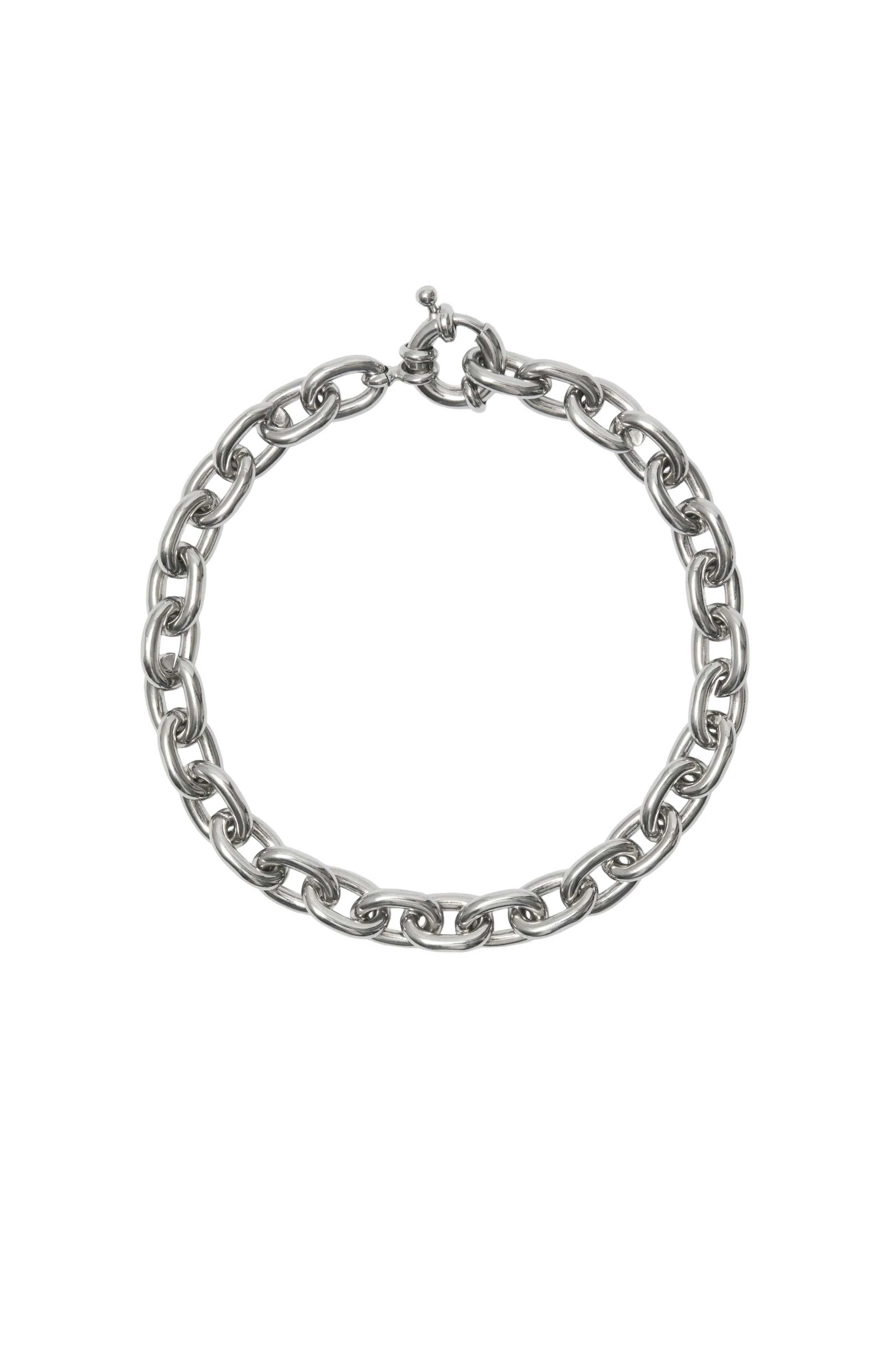 burberry Charm Chain Bracelet in Silver at Nordstrom - 1