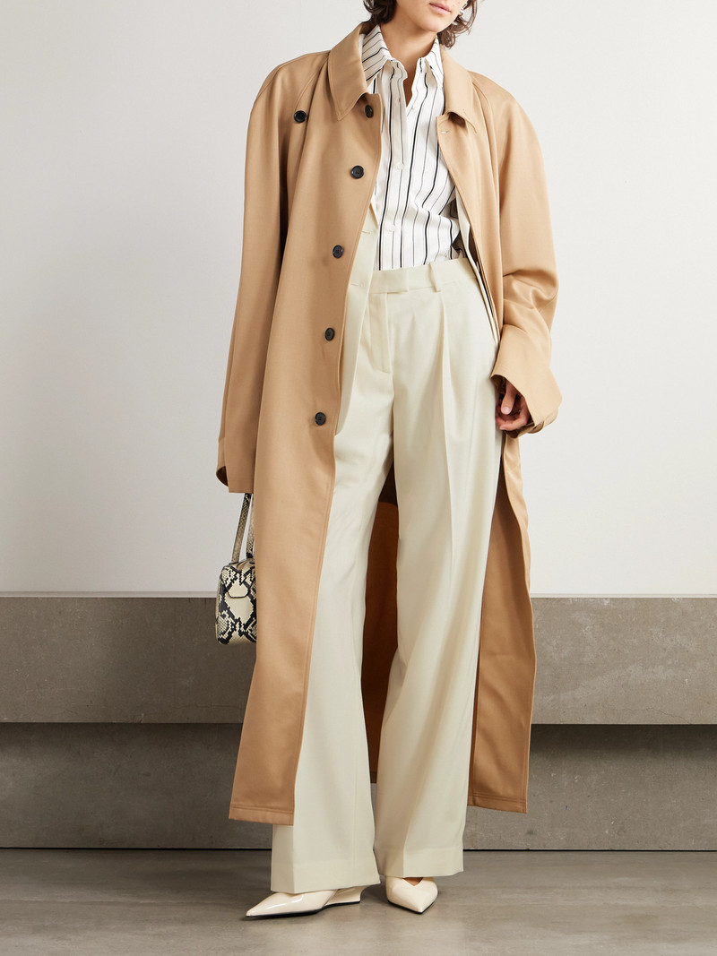 Another Tomorrow + Net Sustain Pleated Merino Wool-twill Wide-leg Pants outlook