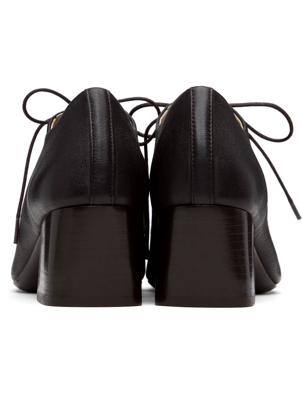 Brown Souris Classic Derby Heels - 2
