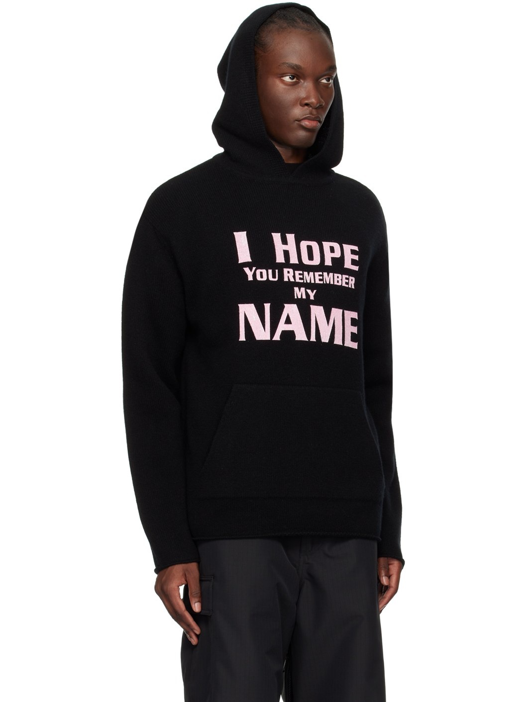 Black 'I Hope You Remember My Name' Hoodie - 2