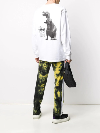 Stüssy logo-print long-sleeved T-shirt outlook