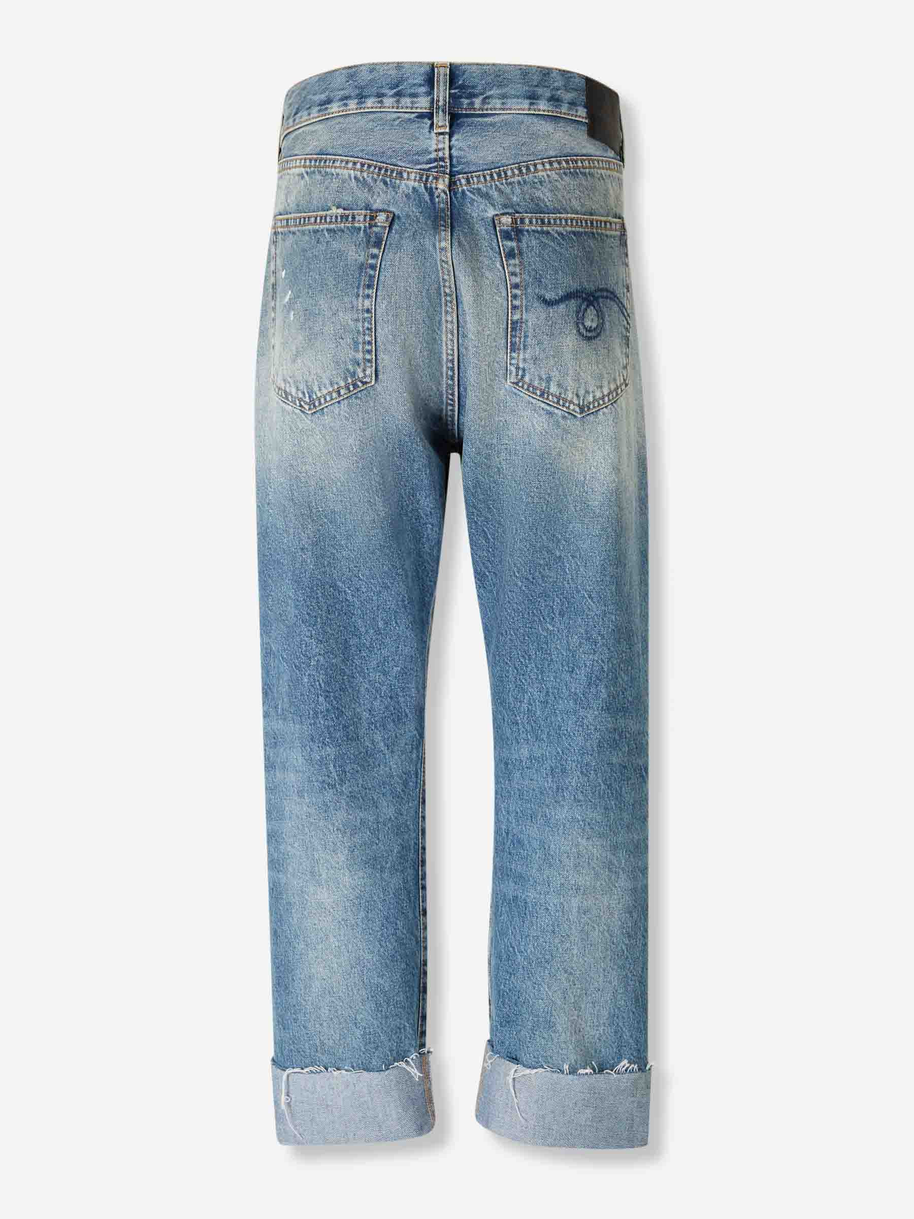 WIDE CROSSOVER JEANS - 2