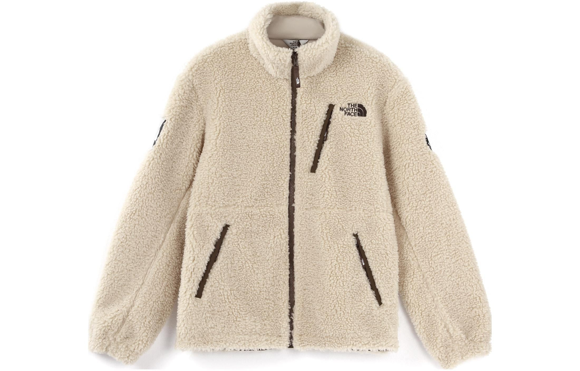 THE NORTH FACE Full Zip Fleece Jacket 'Beige' NJ4FM50K - 2
