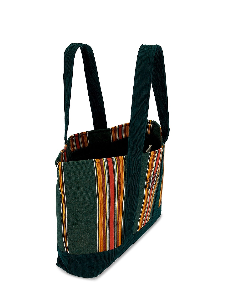 Parakeet Stripe Tote Bag - 4