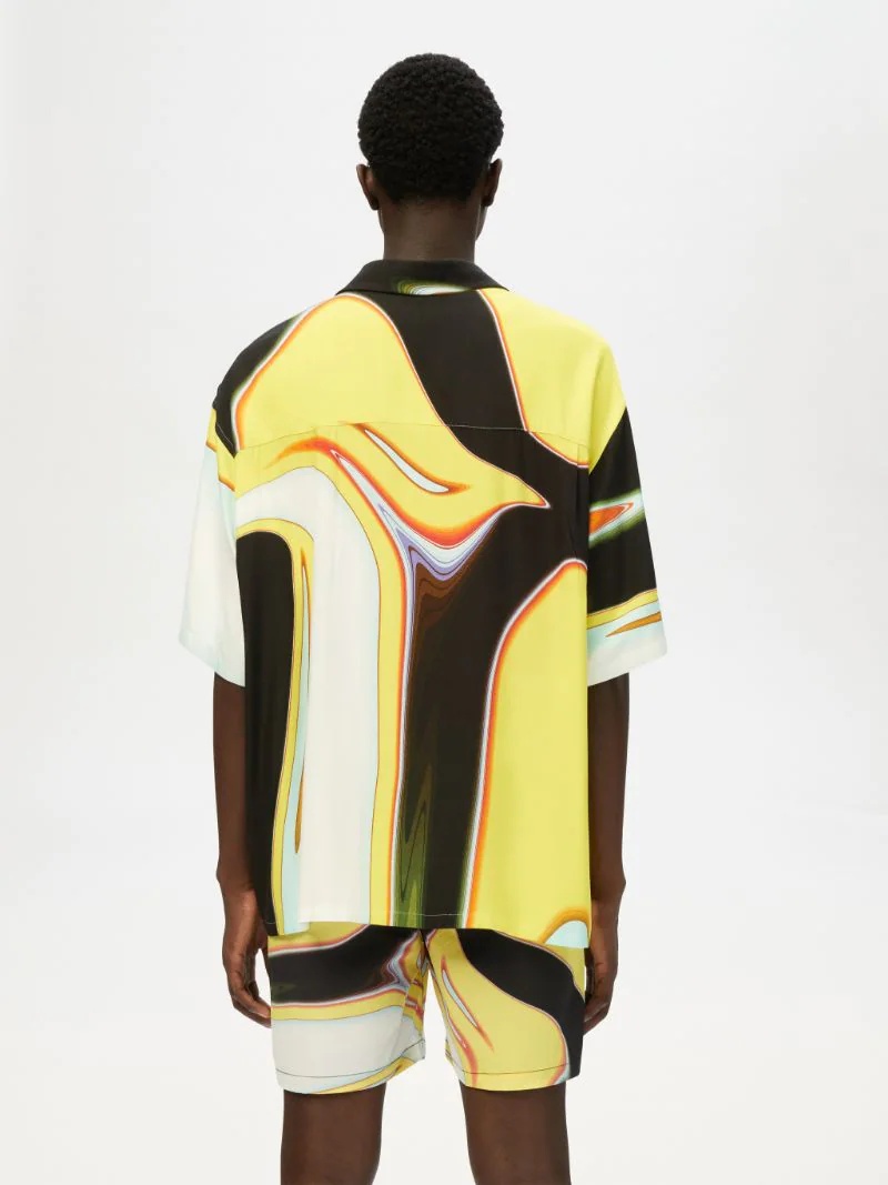 PRINTED S/S SHIRT - 5