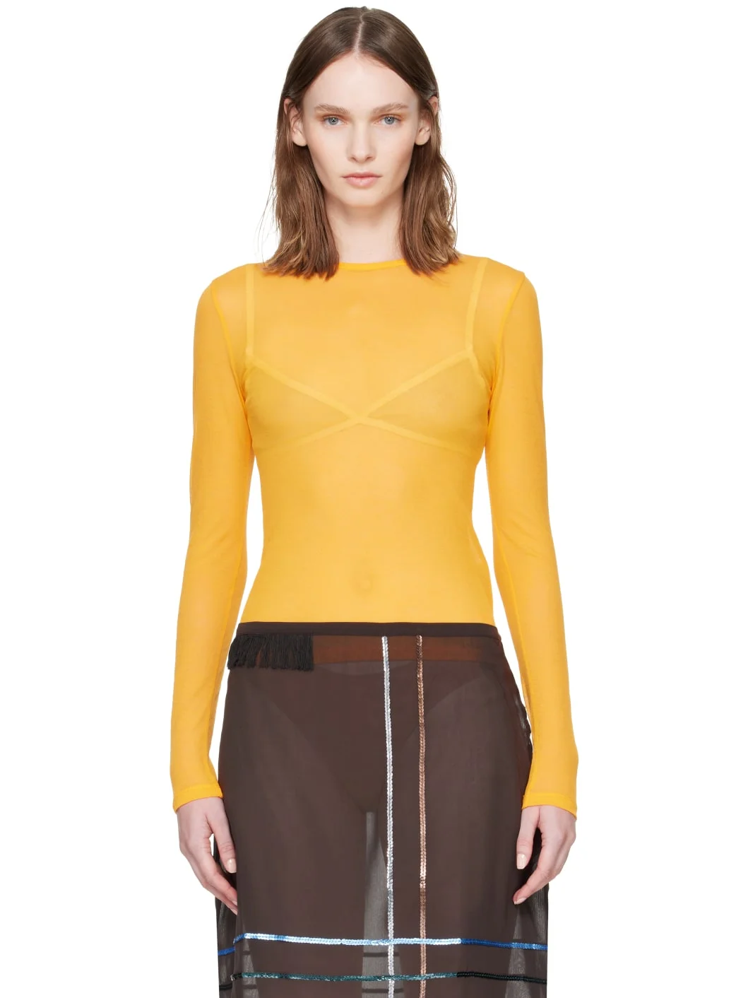 Orange Hira T-shirt - 1