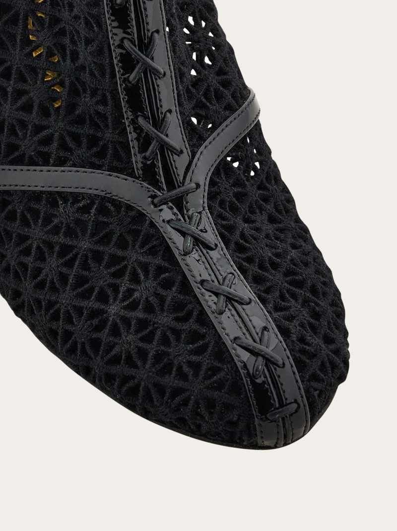 Macramé ankle boot 7