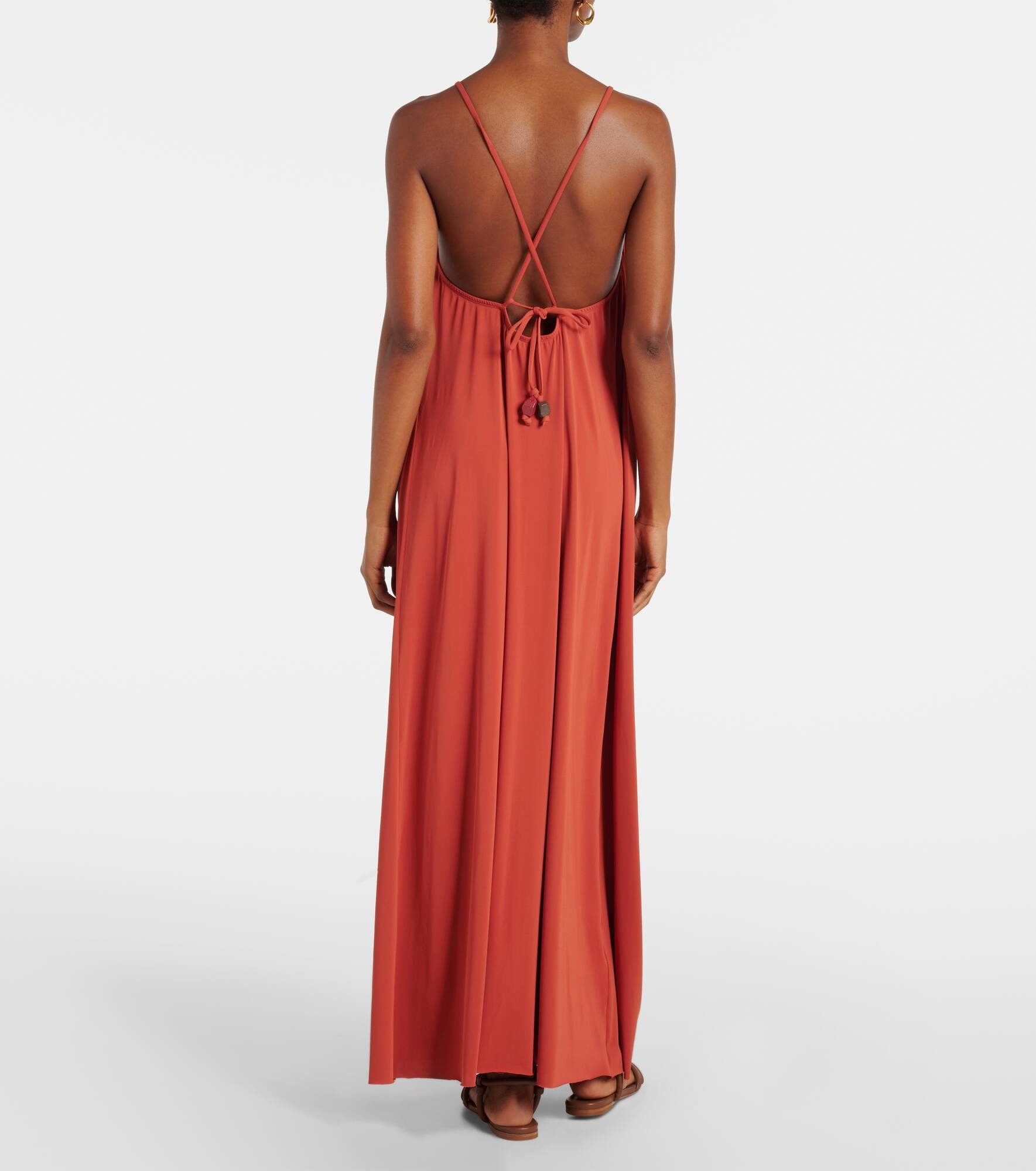 Tiana halterneck maxi dress - 3