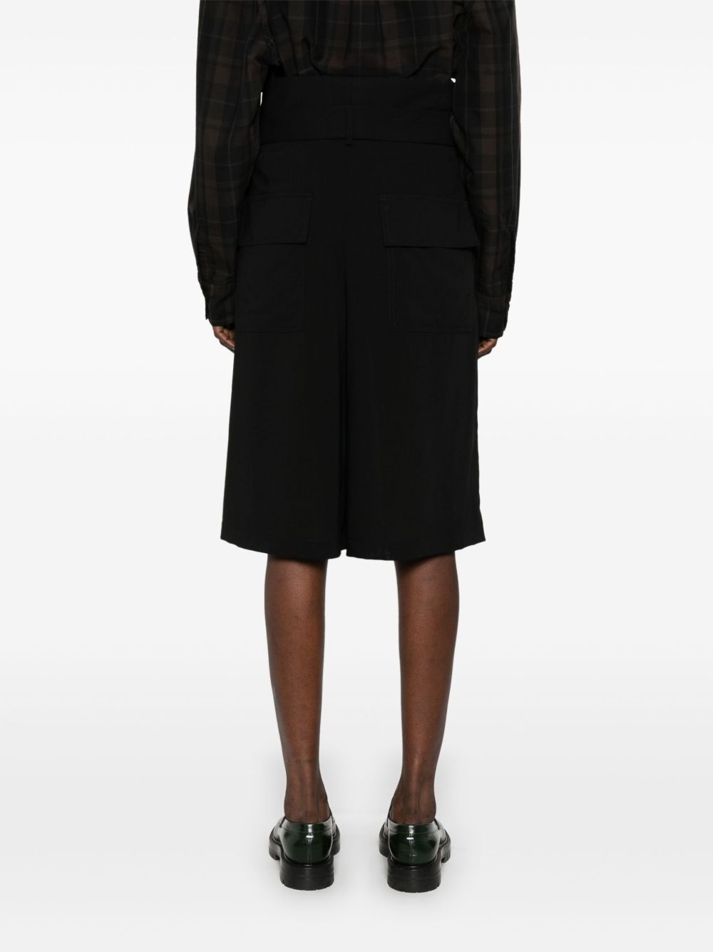 double waistband shorts - 4