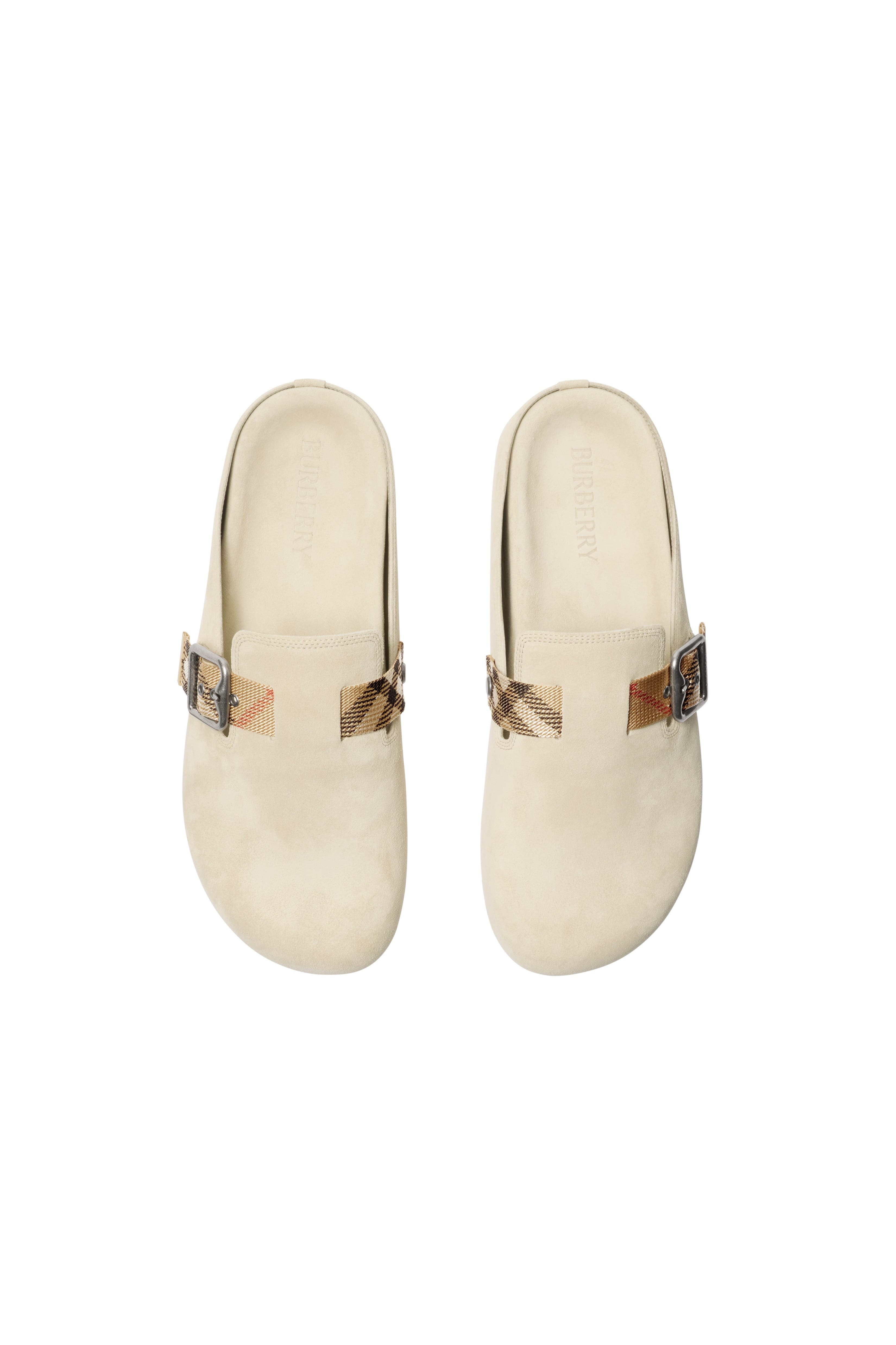burberry Suede Urchin Clogs in Bake at Nordstrom - 5