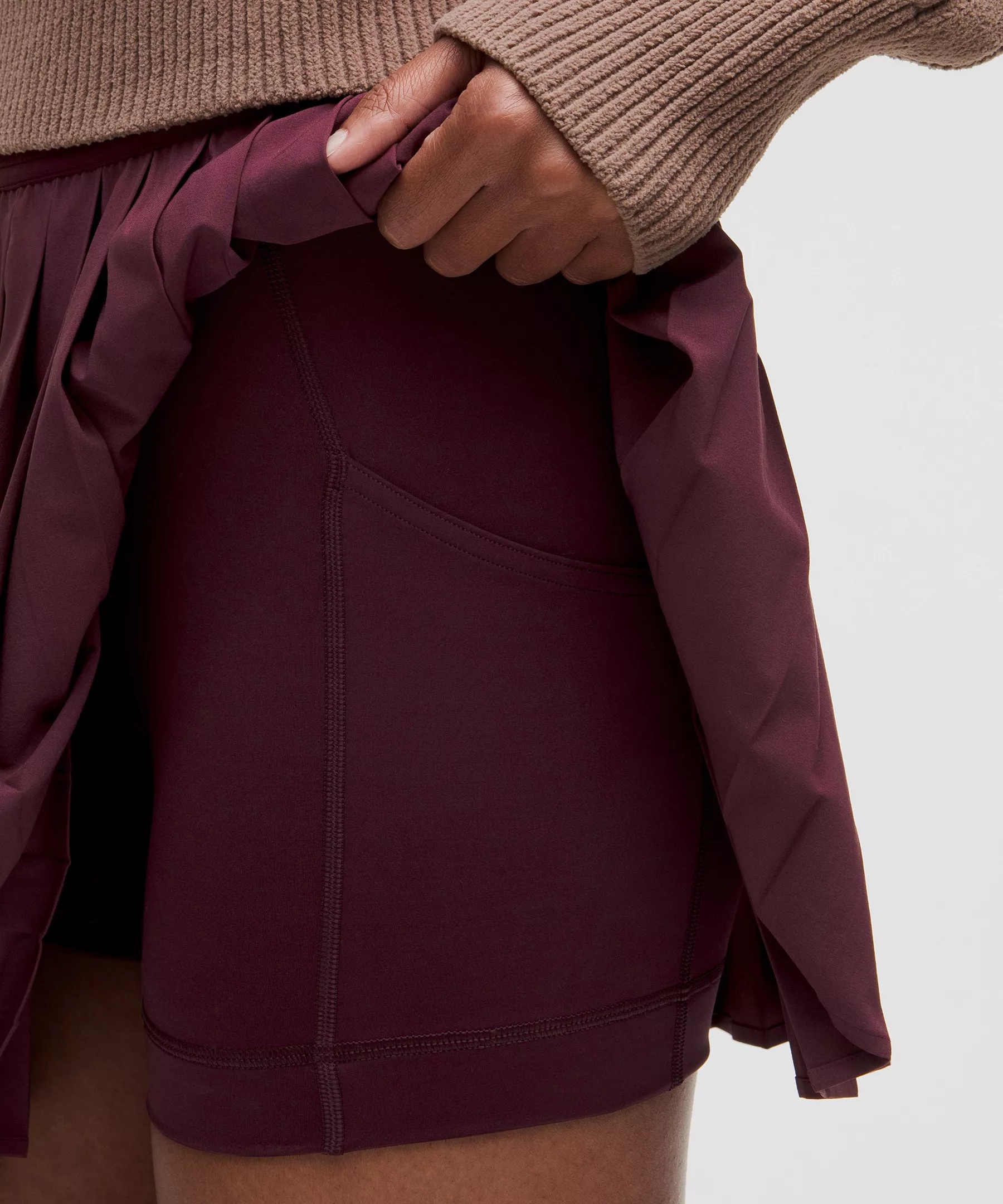 High-Rise Pleated Tennis Skirt - 5