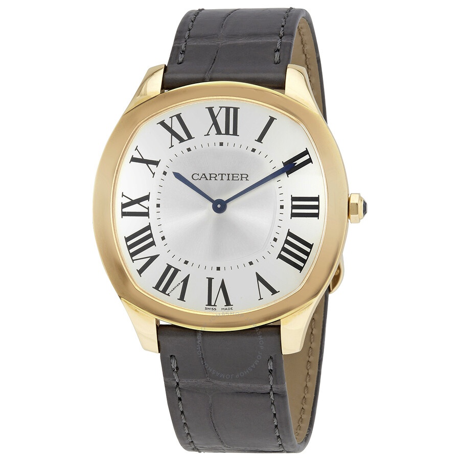 Cartier Drive Extra-Flat Hand Wind 18kt Yellow Gold Men's Watch WGNM0011 - 1