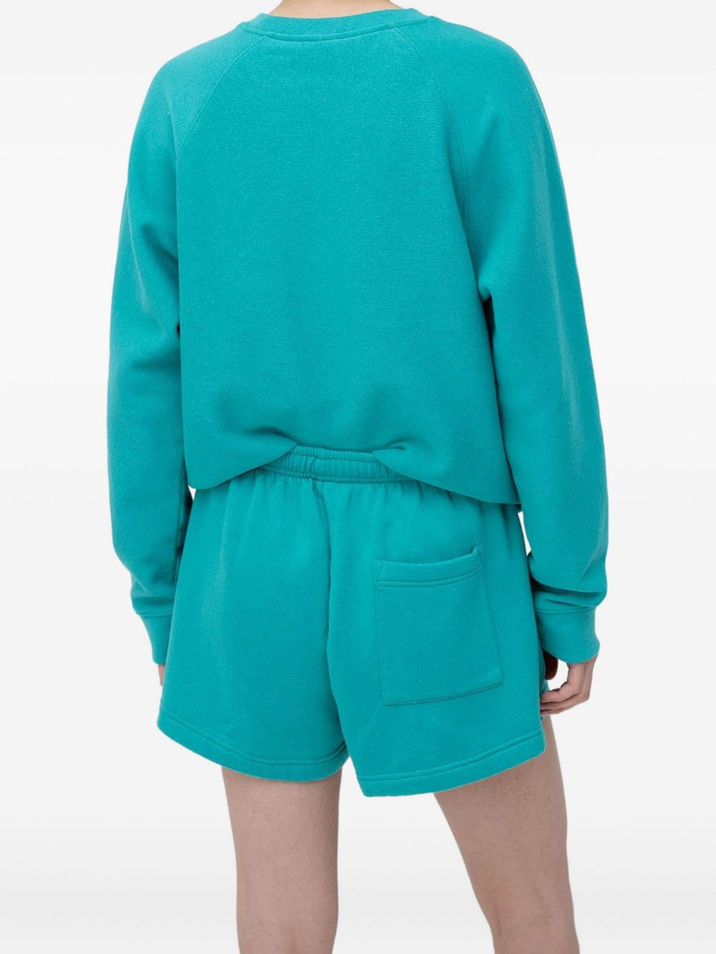 Sporty & Rich SR  Disco elastic-waistband pocket shorts outlook